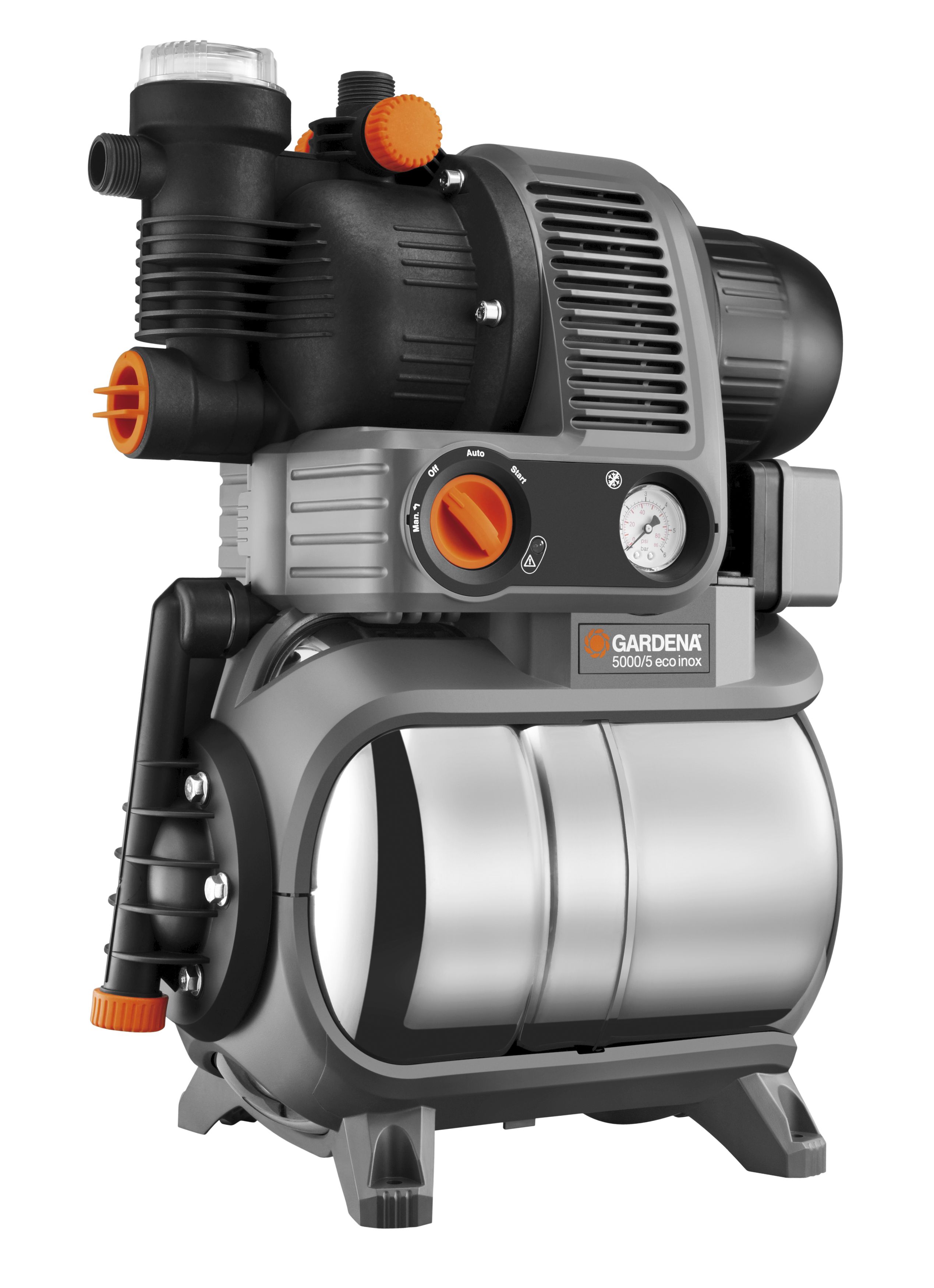 Estación de bombeo con calderín 5000/5 Eco inox Premium