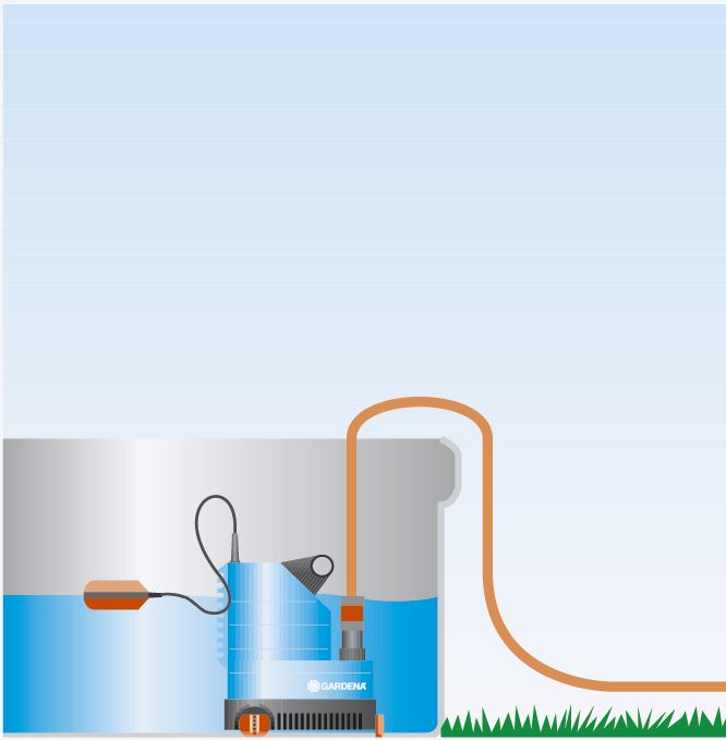 Bomba sumergible de aguas limpias 7000 Classic