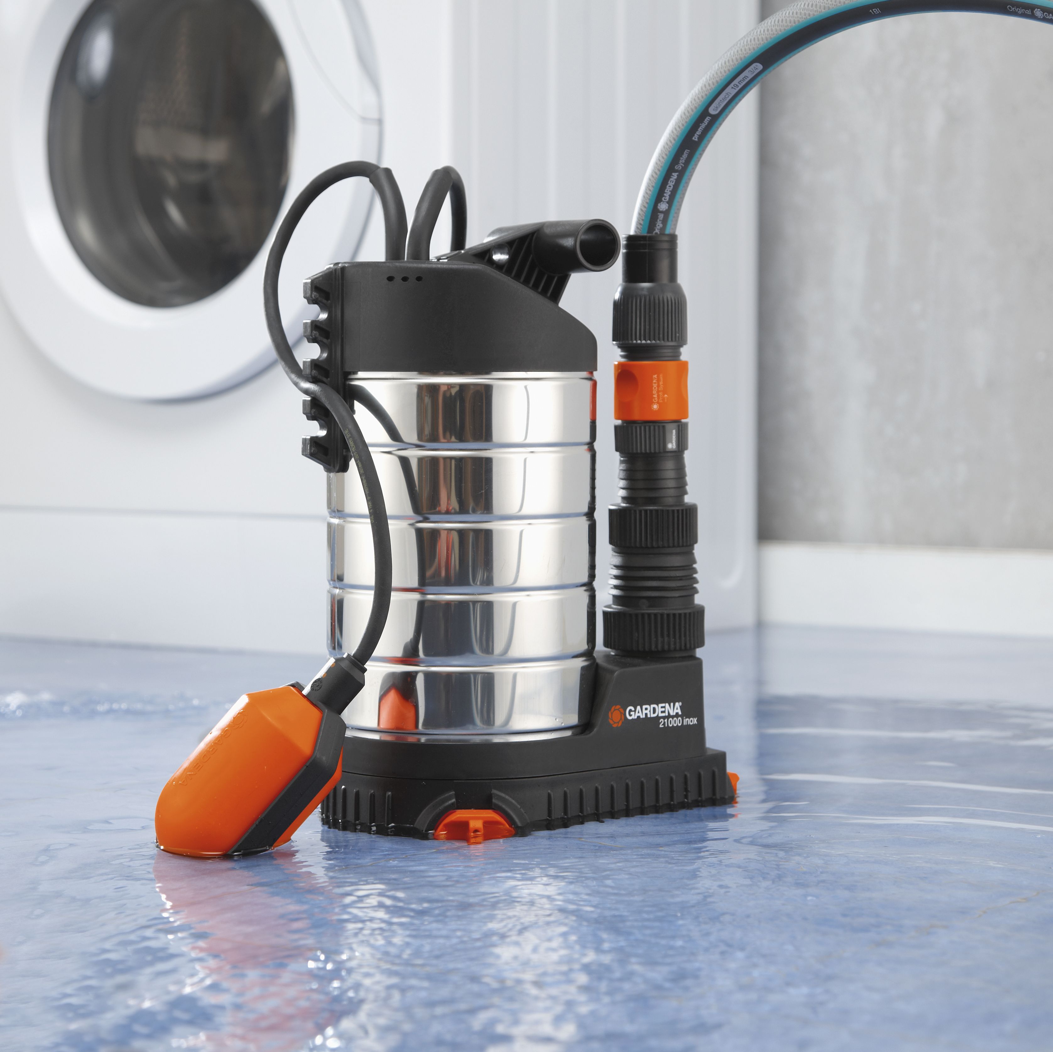 Bomba sumergible para aguas limpias 21000 inox Premium