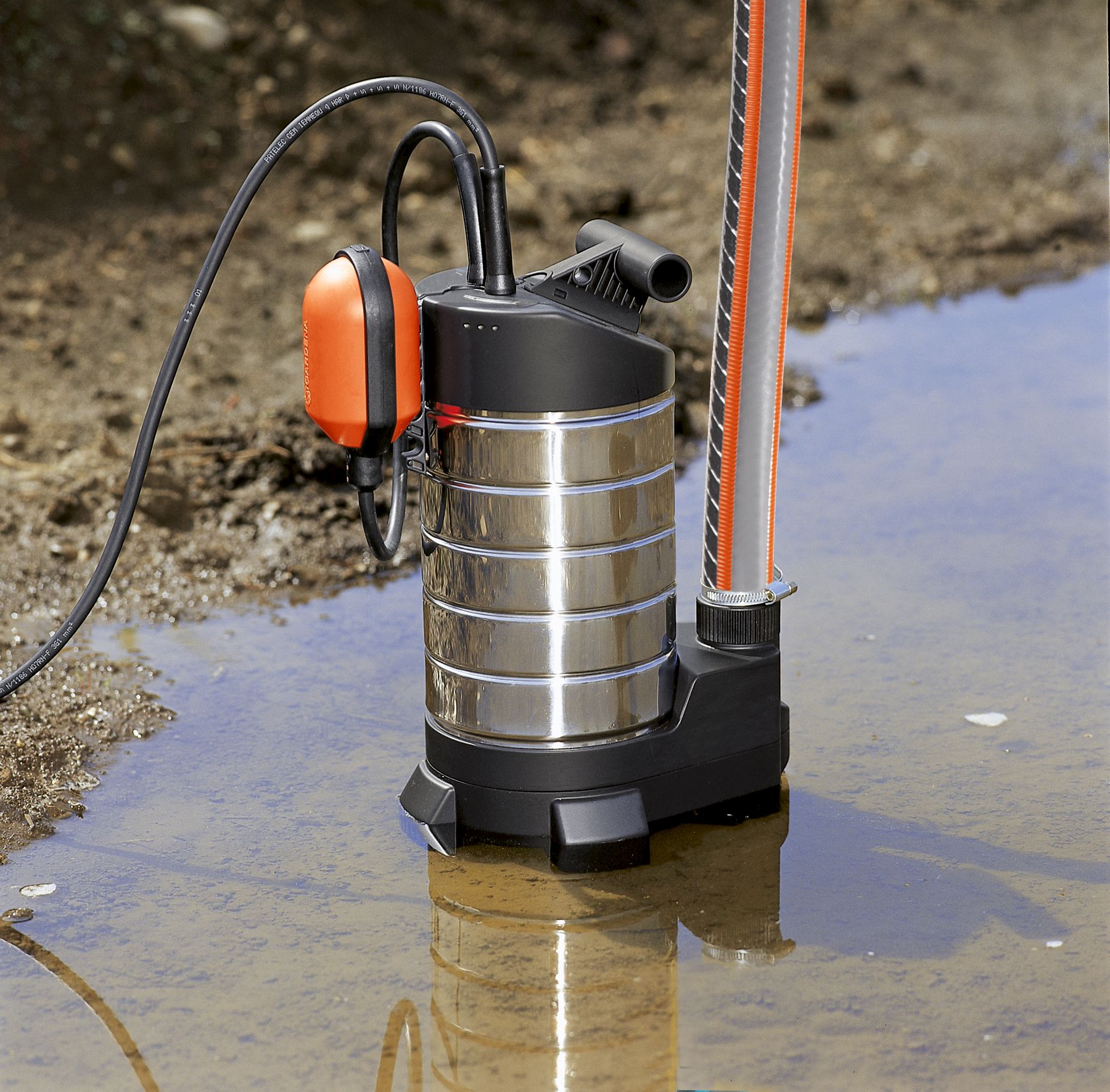 Bomba sumergible de aguas sucias 20000 inox Premium