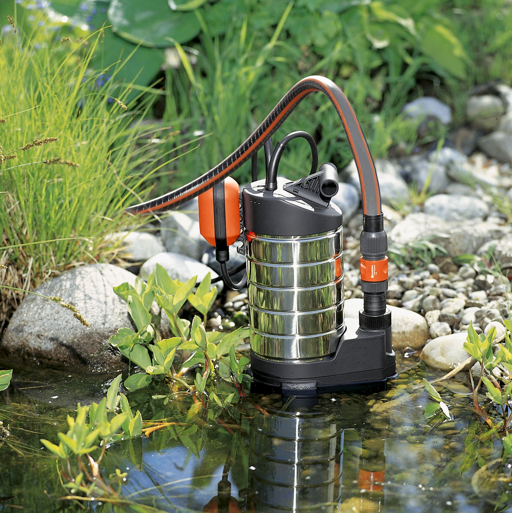 Bomba sumergible de aguas sucias 20000 inox Premium