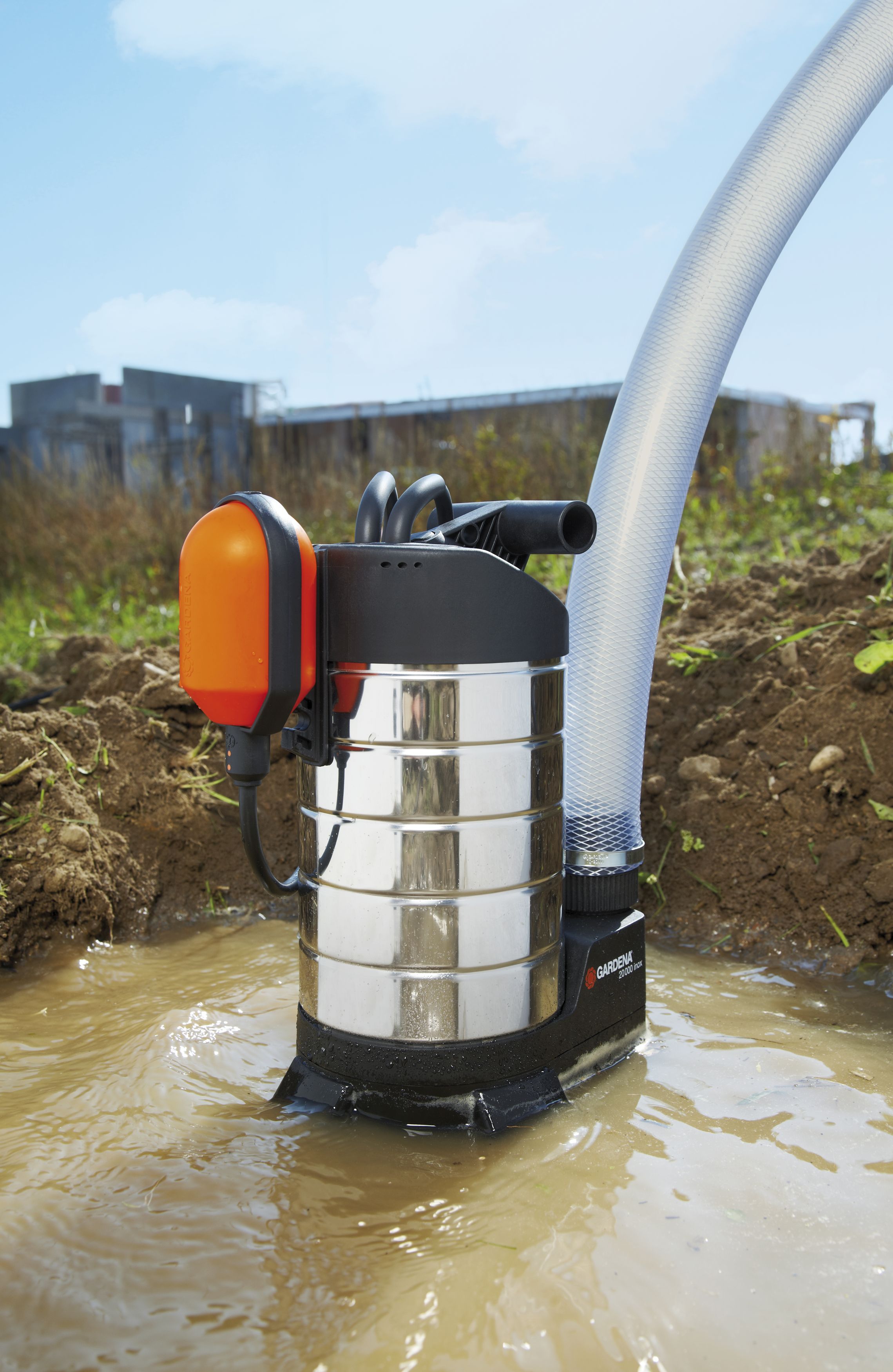 Bomba sumergible de aguas sucias 20000 inox Premium