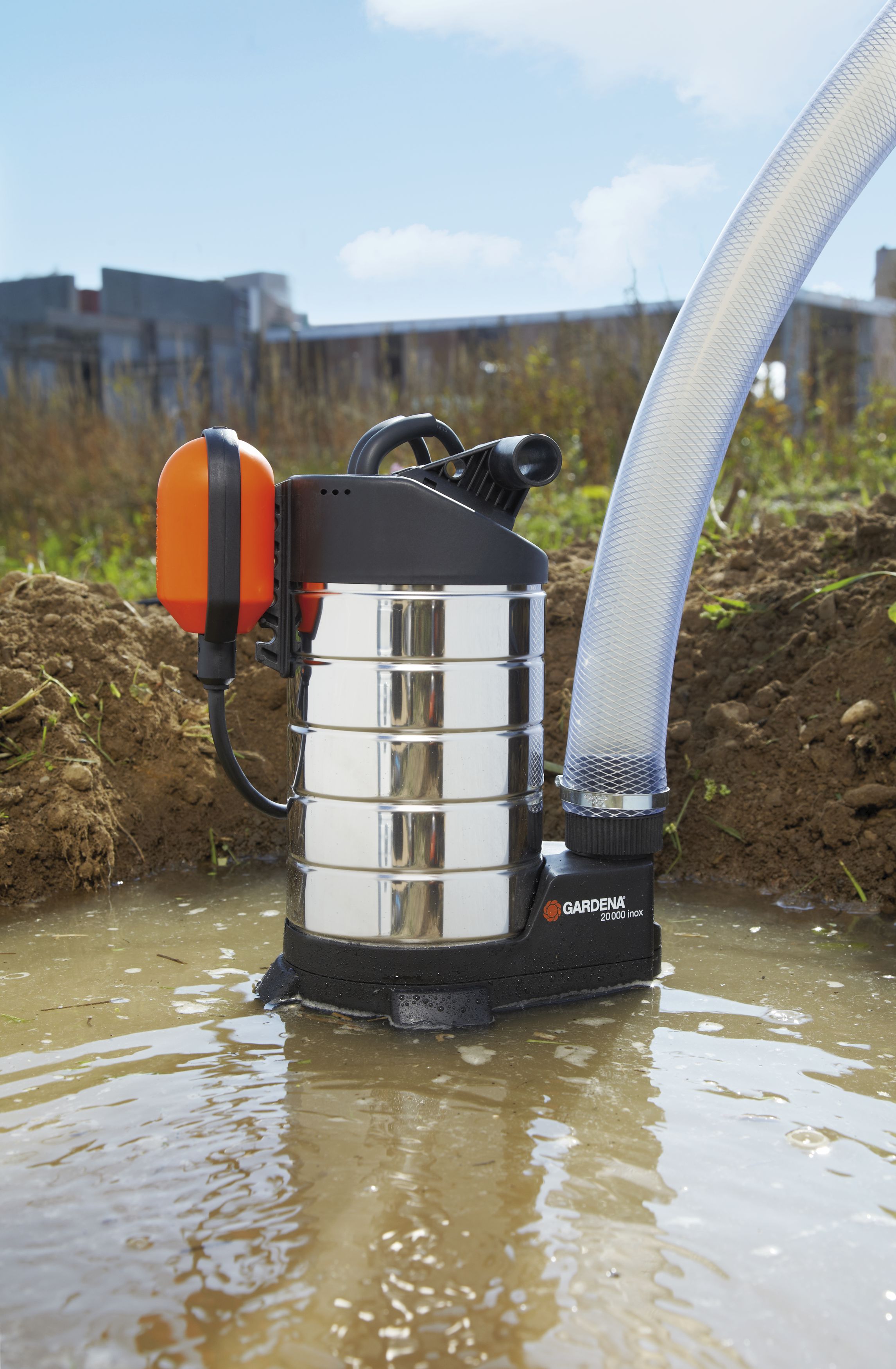 Bomba sumergible de aguas sucias 20000 inox Premium