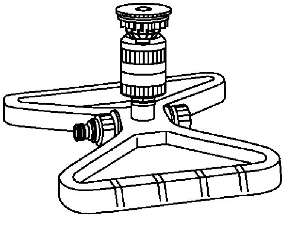 Aspersor circular Vario con base Comfort