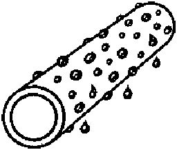 Manguera de riego por goteo no equipada rollo de 100 m