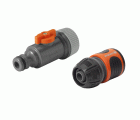 Set de conexiones para manguera microporosa