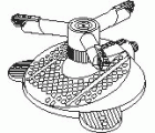 Aspersor circular Samba Classic