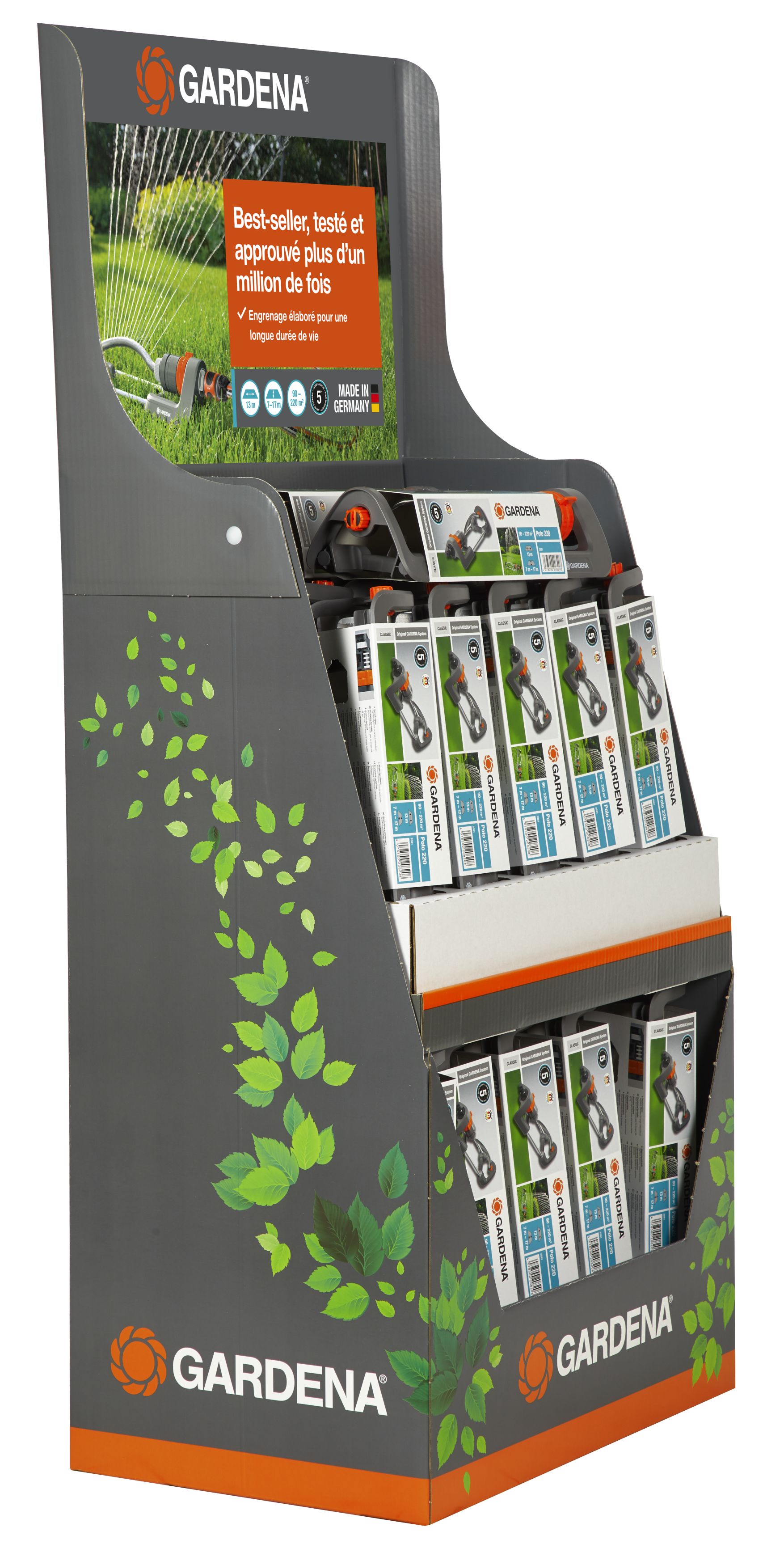 Box aspersores oscilantes Classic P