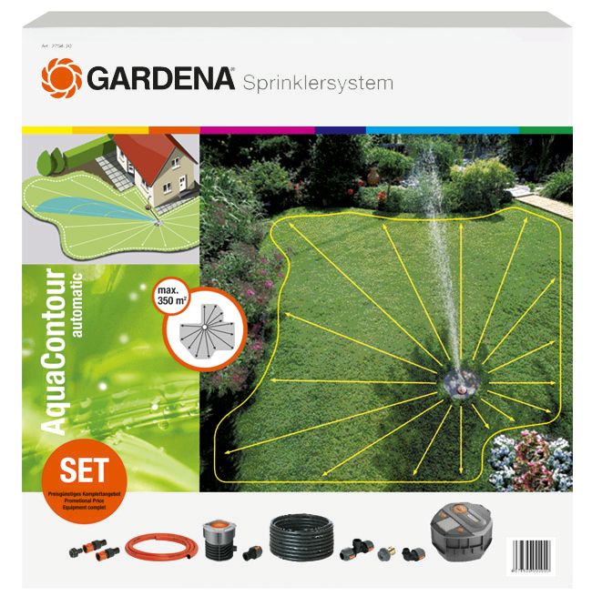 Kit completo con aspersor emergente AquaContour automatic