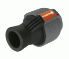 Conector de 25 mm y rosca hembra de 3/4\\\"