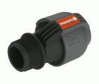 Conector de 25 mm y rosca macho de 1\\\"