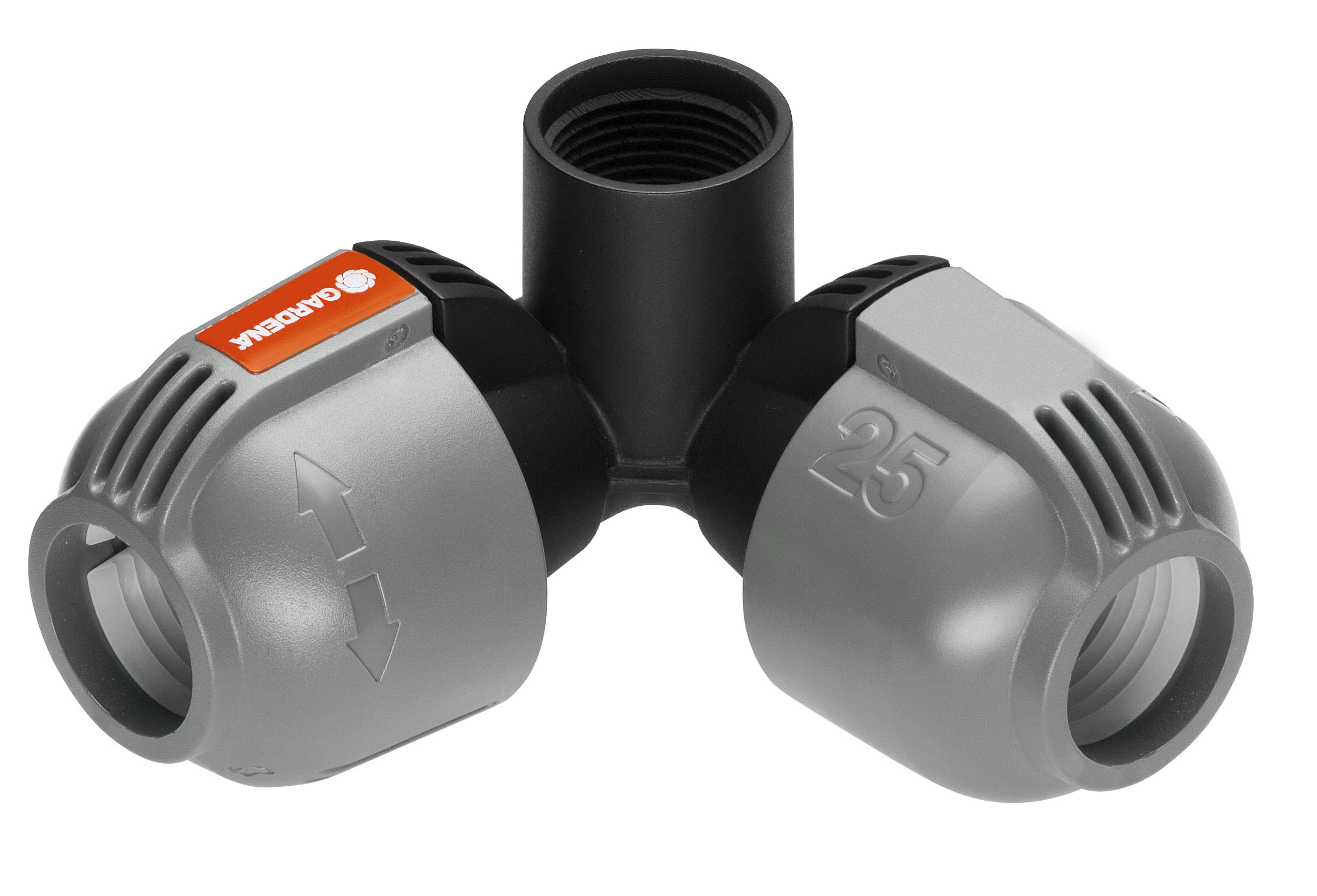 Pieza de esquina Sprinklersystem de 25 mm y rosca hembra de 3/4\\\"