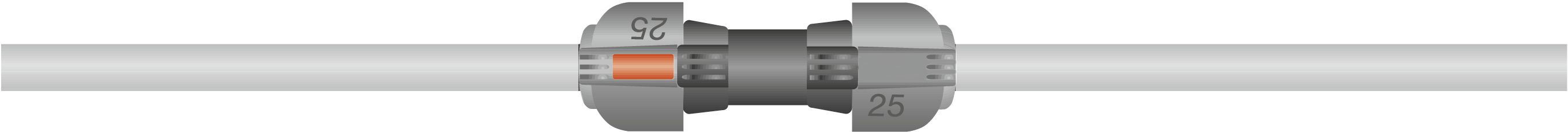 Conector de 25 mm
