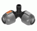 Pieza de esquina Sprinklersystem de 25 mm y rosca macho de 1/2\\\"