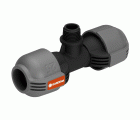 Pieza en T de 25 mm y rosca macho de 1/2\\\"