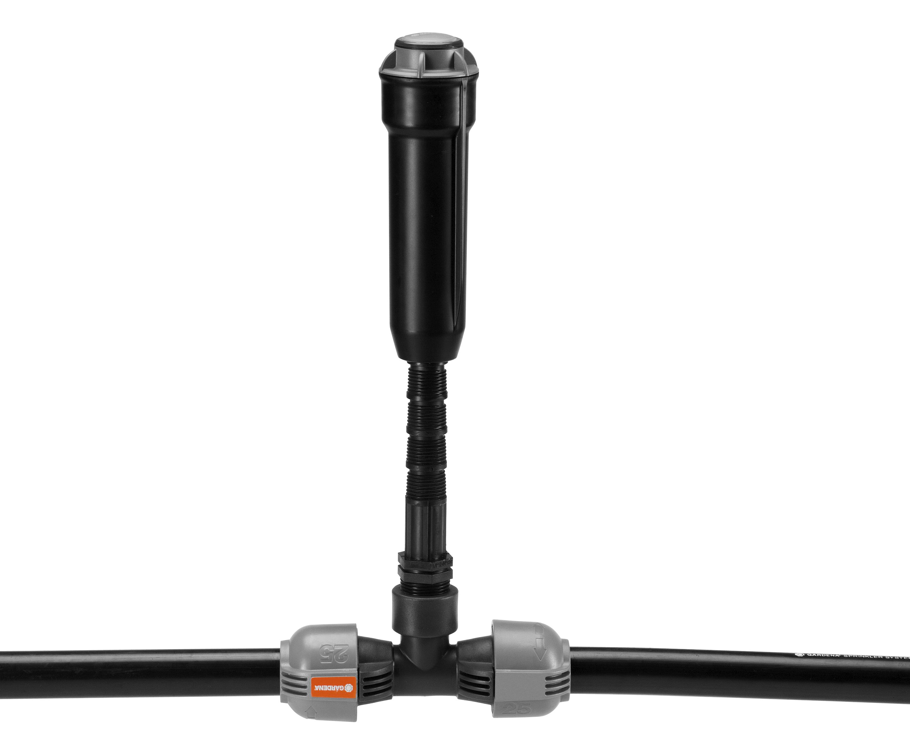 Pieza en T de 25 mm y rosca hembra de 3/4\\\"