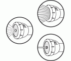 Lanza de riego Profi-System - 3 Chorros
