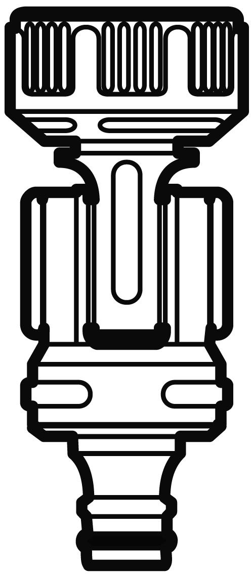 Conector de grifo articulado