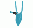 Azada binadora 7 cm combisystem de 2 puntas