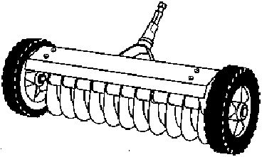 Escarificador con ruedas combisystem