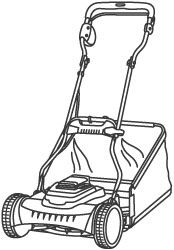 Cortacésped helicoidal con batería recargable 380 Li