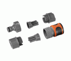 Set de conexiones para mangueras microperforadas