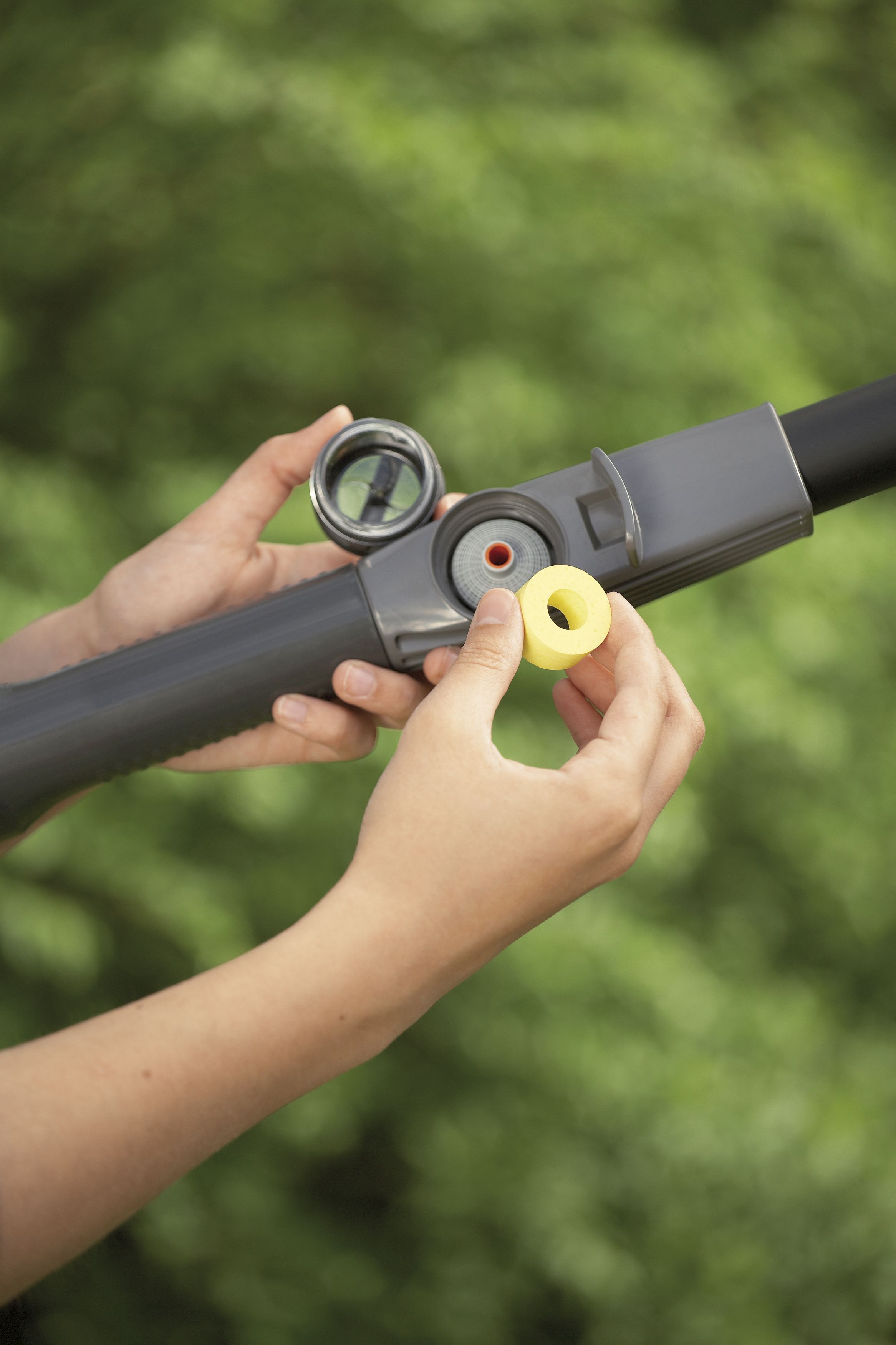 Mango conductor de agua telescópico