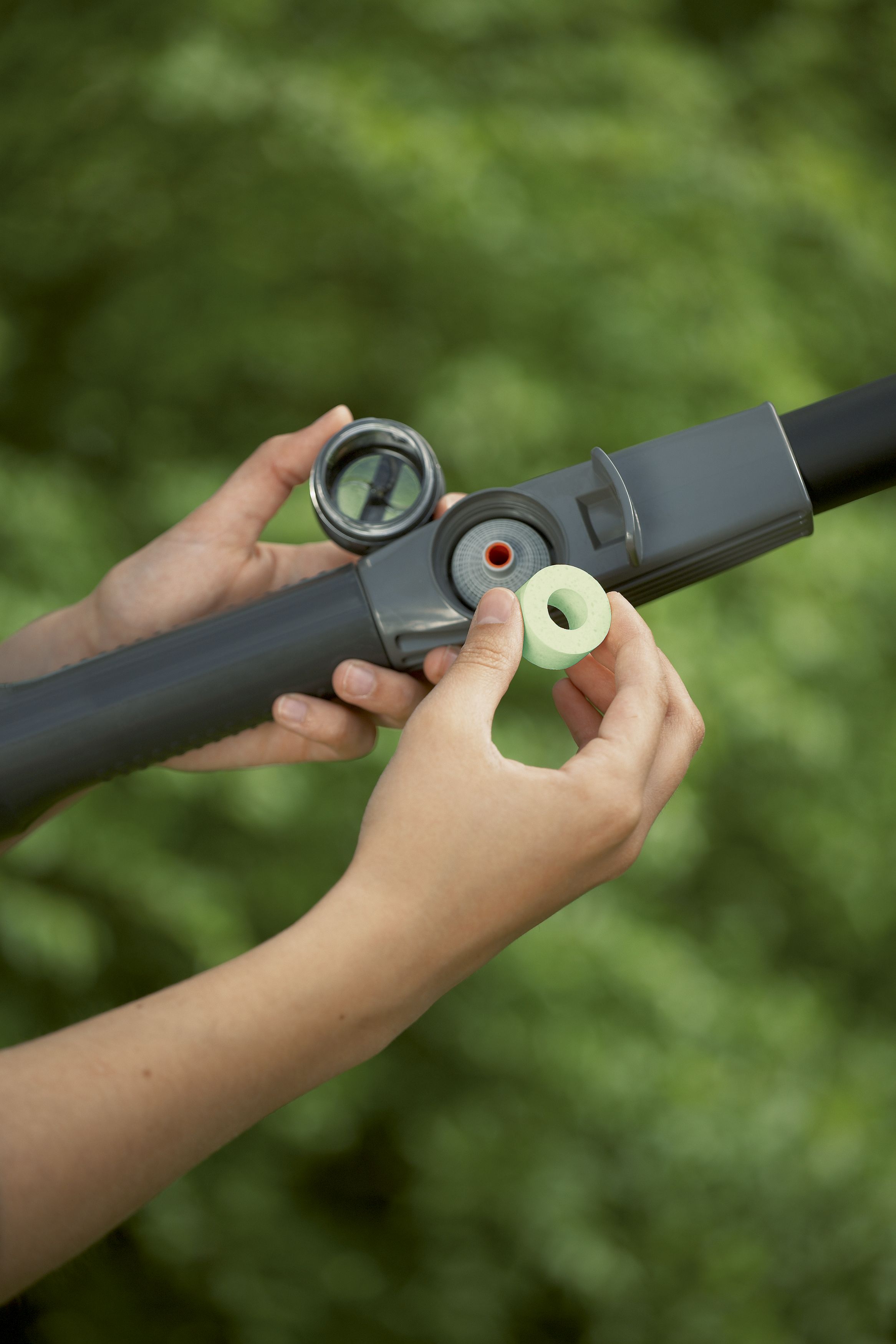 Mango conductor de agua telescópico