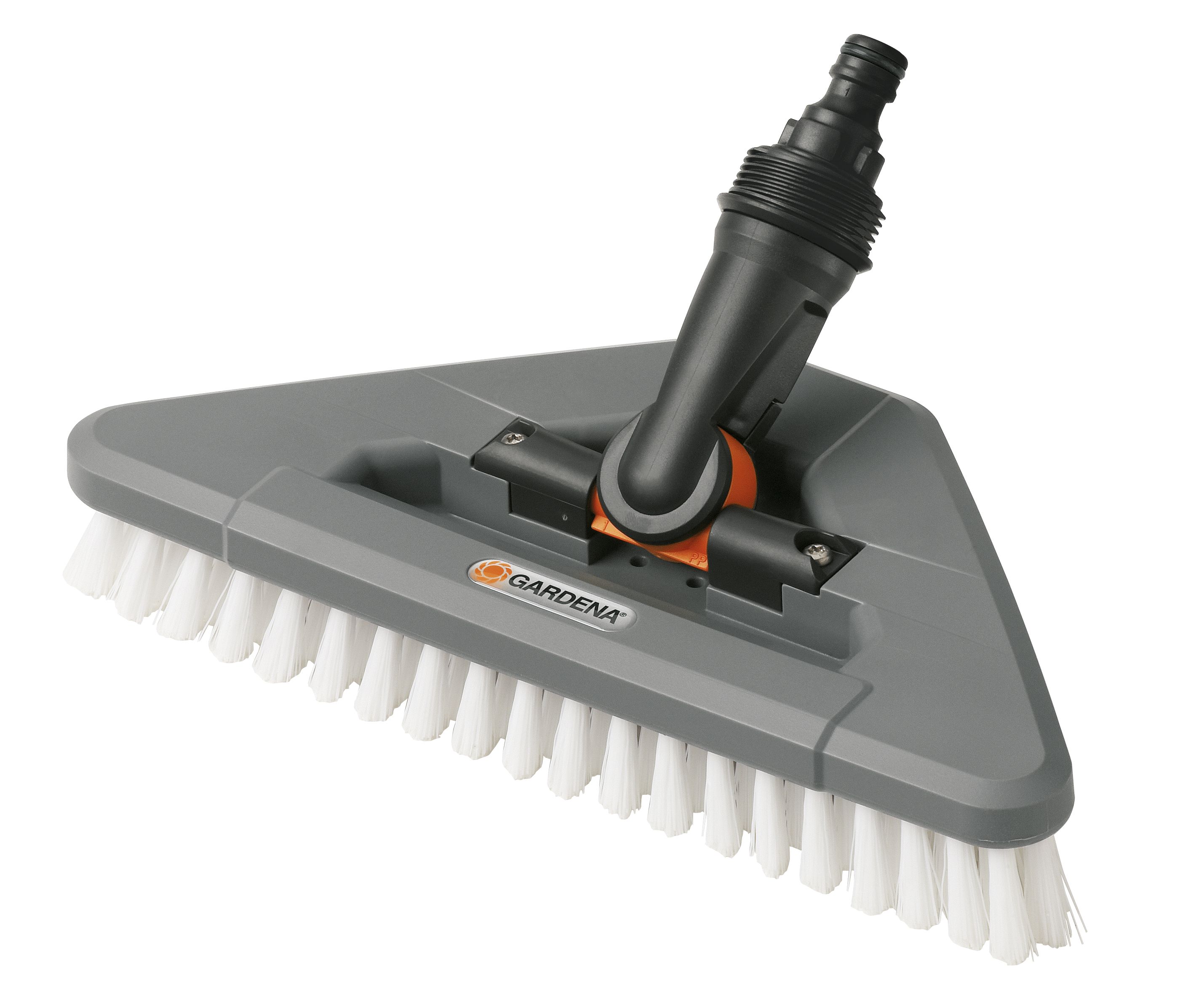 Cepillo triangular de cerdas duras