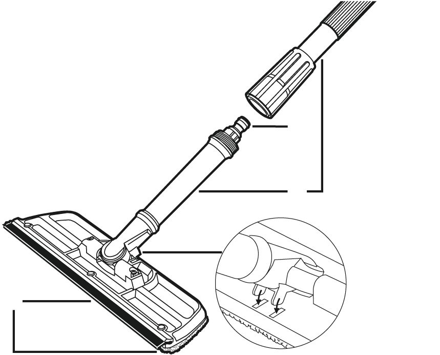 Limpiacristales con rasqueta