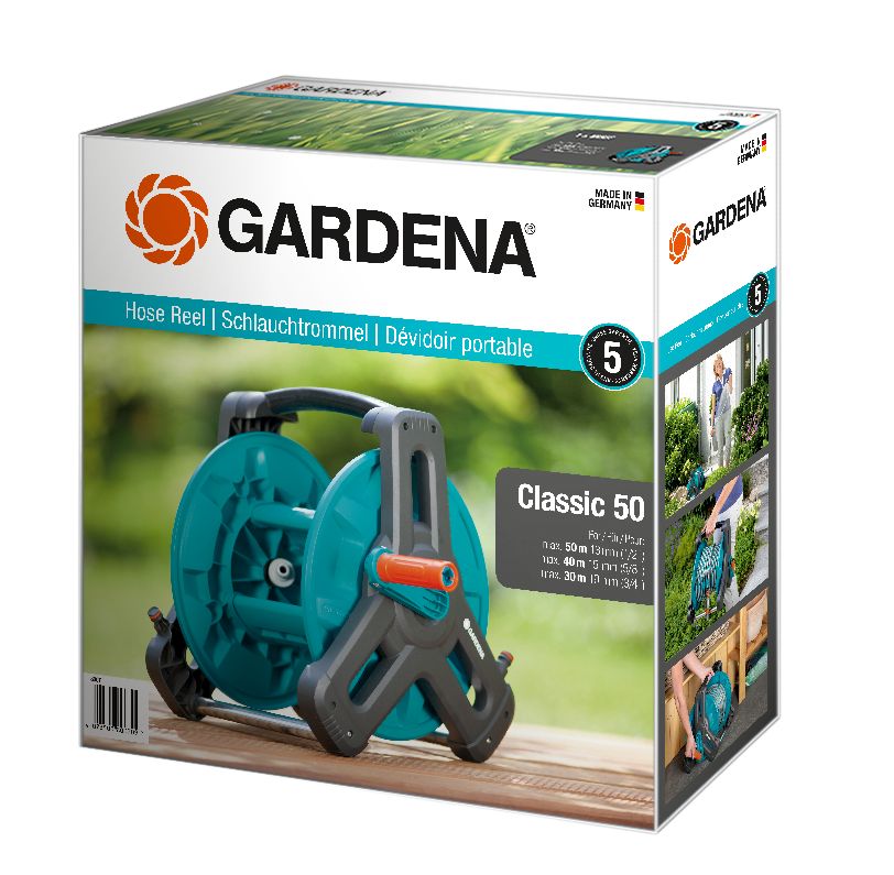 Soporte portamanguera mural 50 Classic GARDENA no equipado