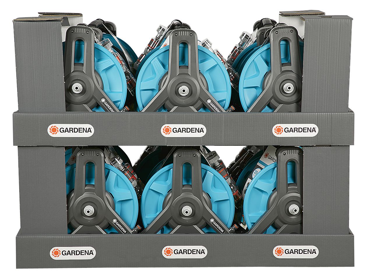 Soporte portamanguera mural 50 Classic GARDENA equipado