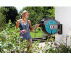 Soporte portamanguera mural roll-up automatic 25