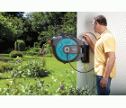 Soporte portamanguera mural roll-up automatic 35