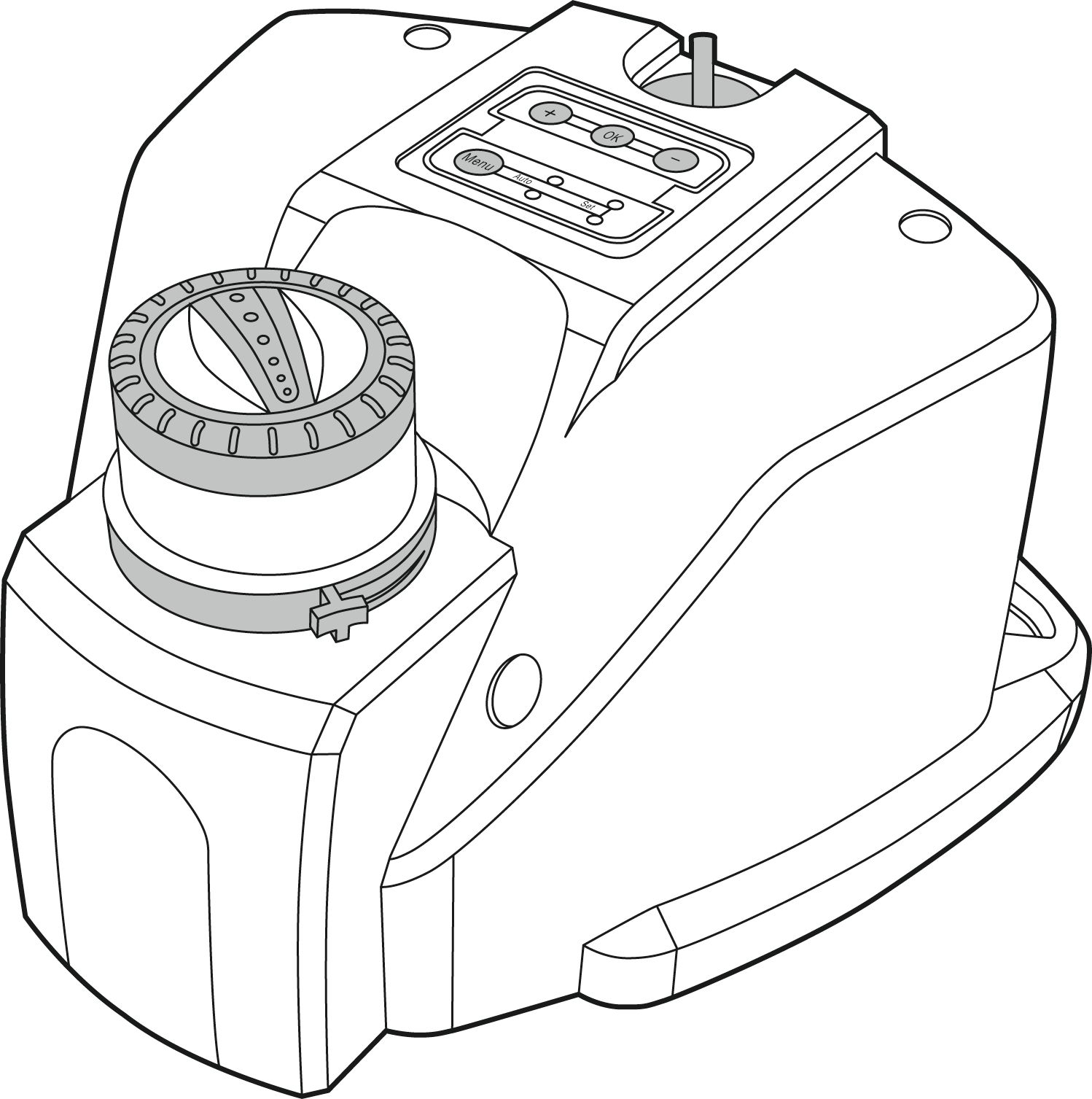 Aspersor para grandes superficies AquaContour automatic Comfort