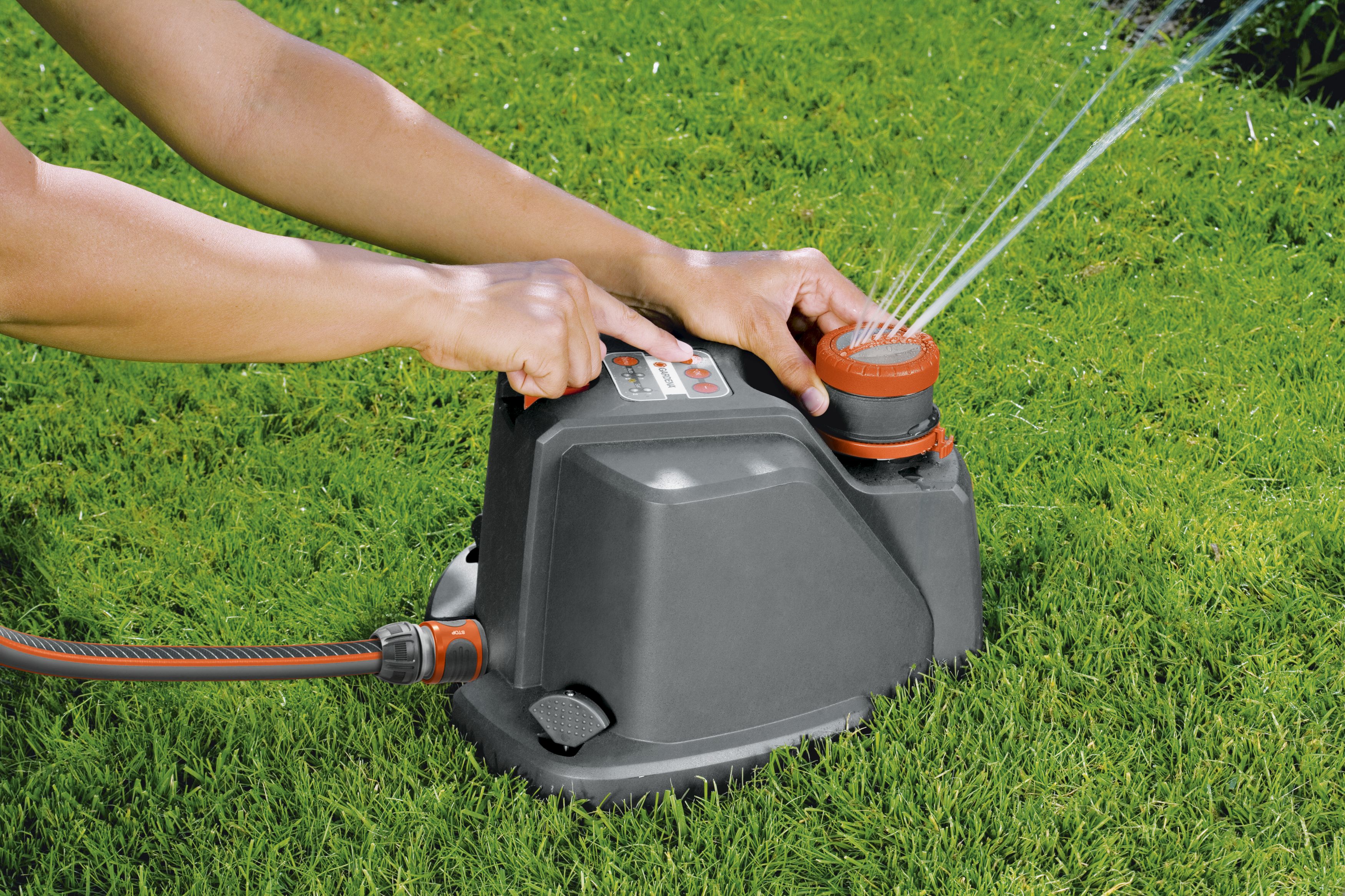 Aspersor para grandes superficies AquaContour automatic Comfort