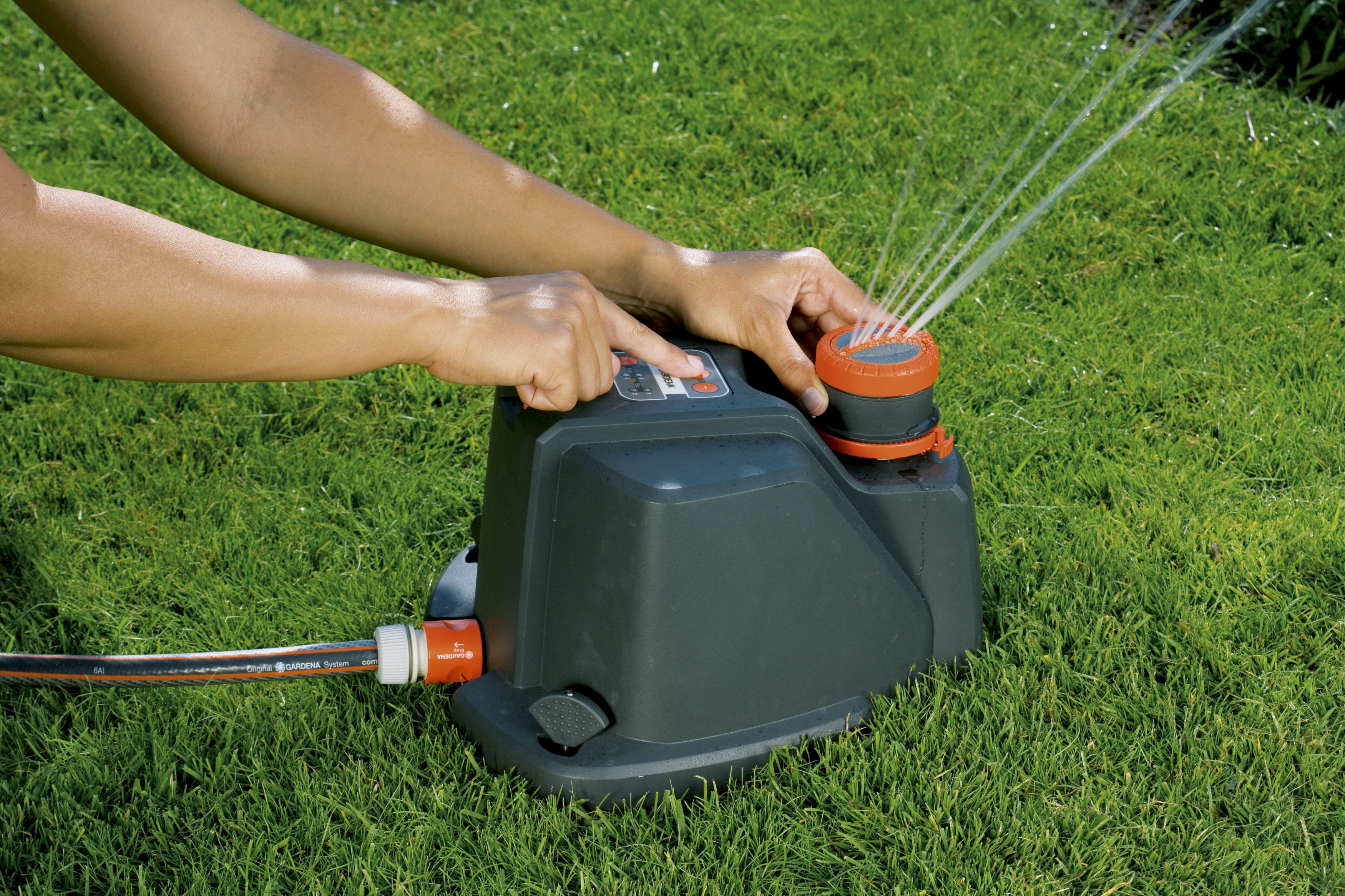 Aspersor para grandes superficies AquaContour automatic Comfort