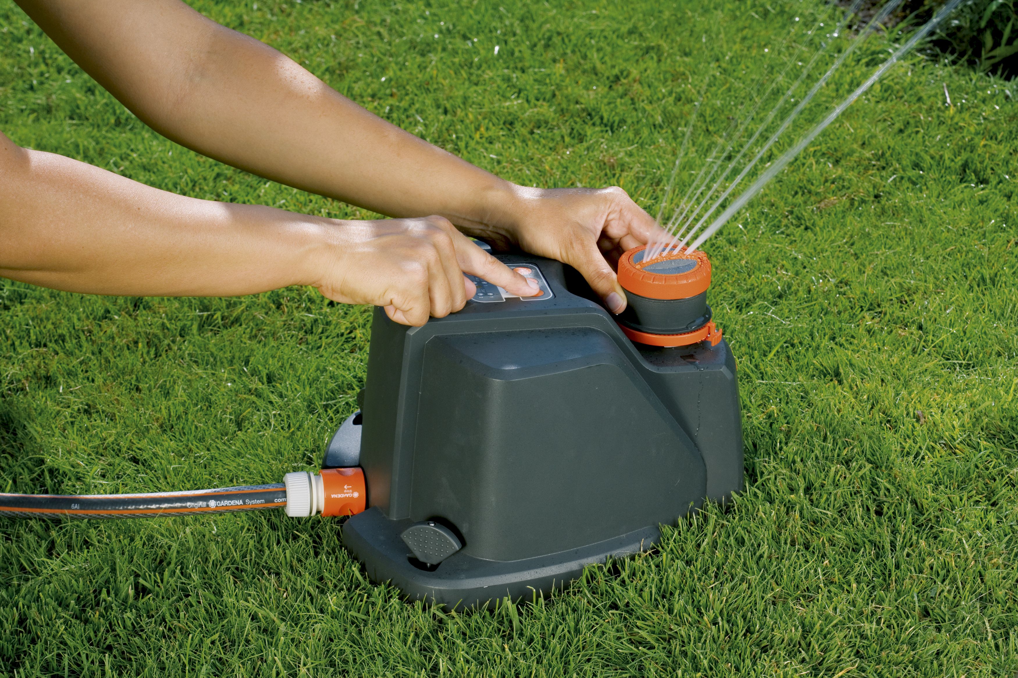 Aspersor para grandes superficies AquaContour automatic Comfort