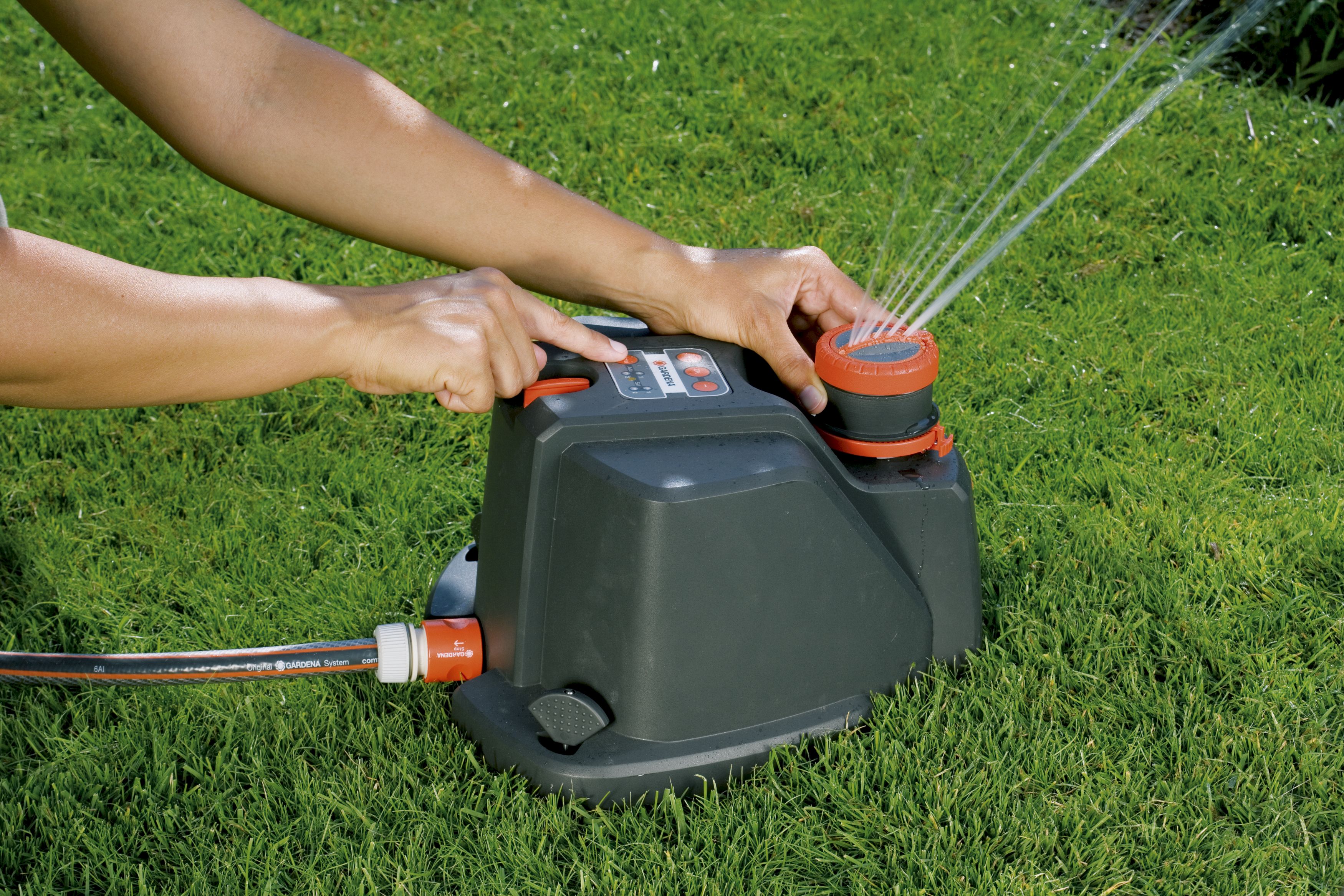 Aspersor para grandes superficies AquaContour automatic Comfort