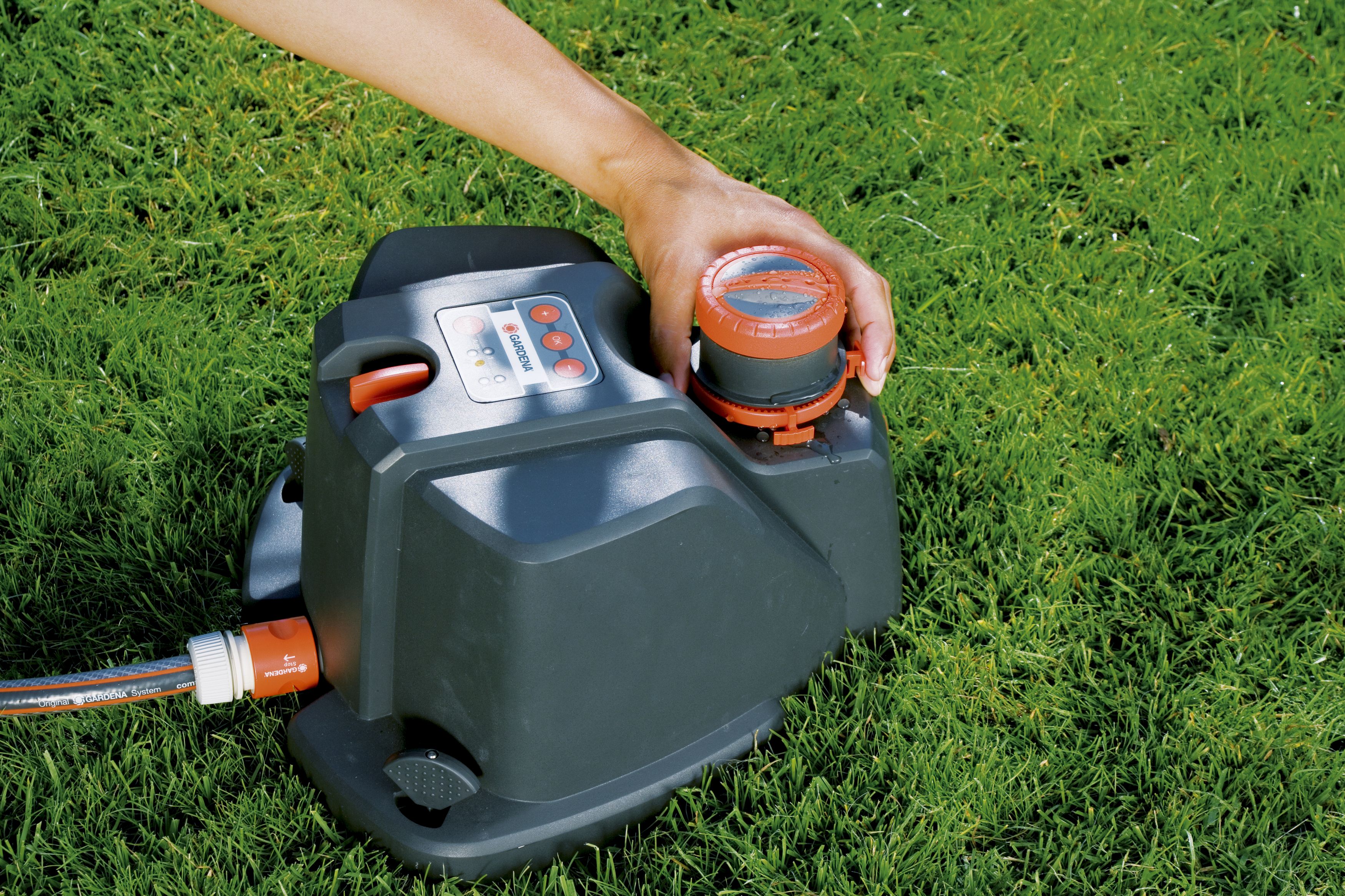 Aspersor para grandes superficies AquaContour automatic Comfort