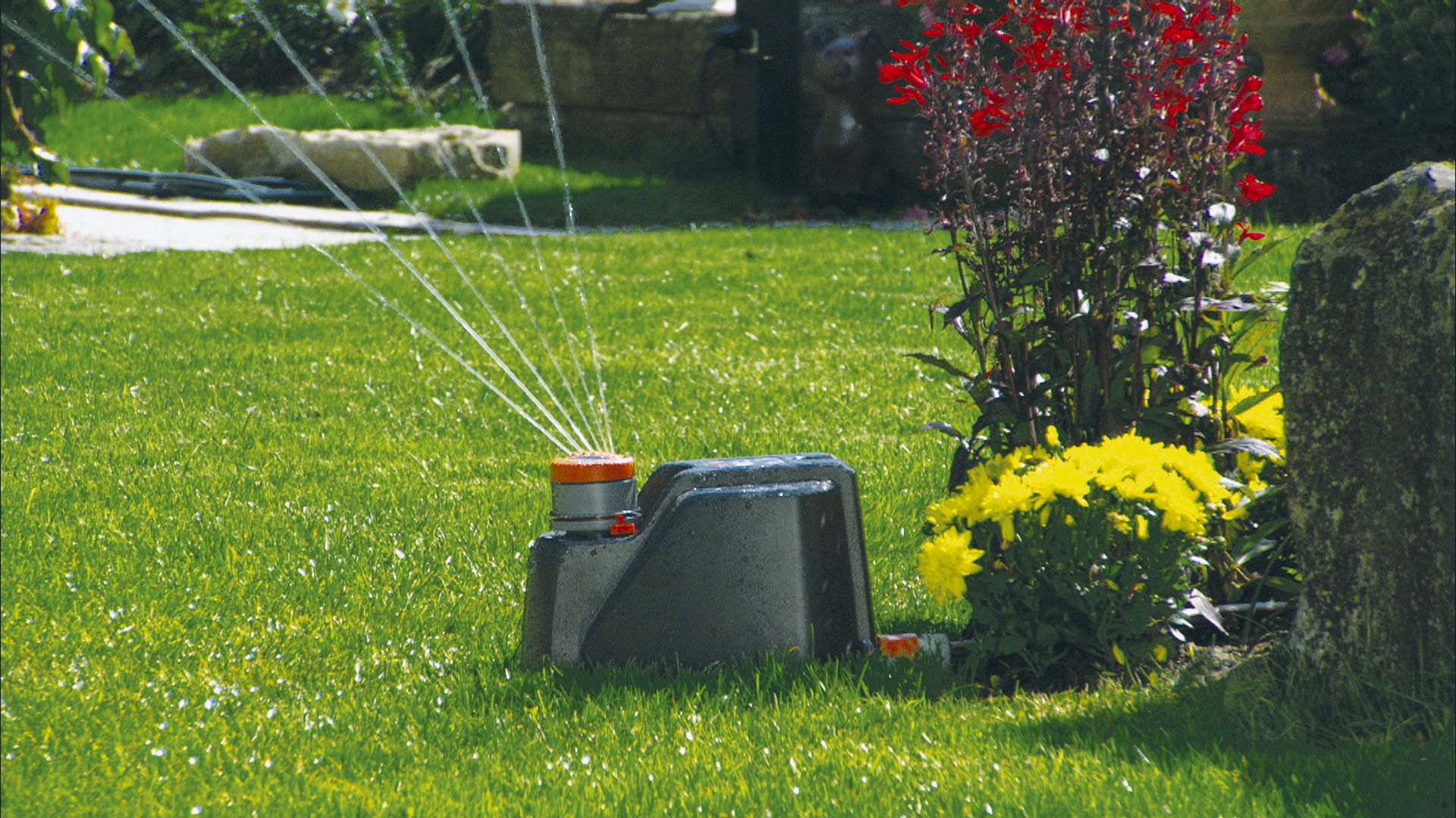 Aspersor para grandes superficies AquaContour automatic Comfort