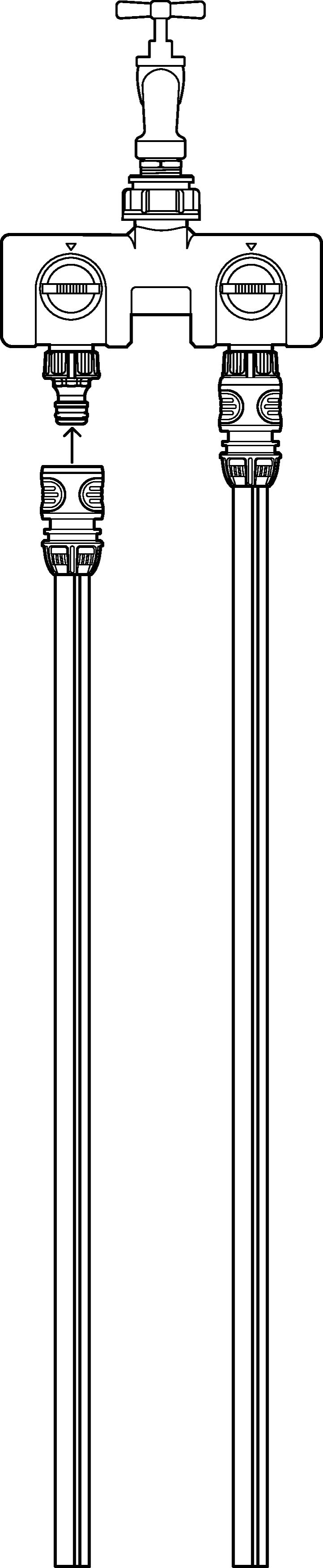 Distribuidor 2 vías