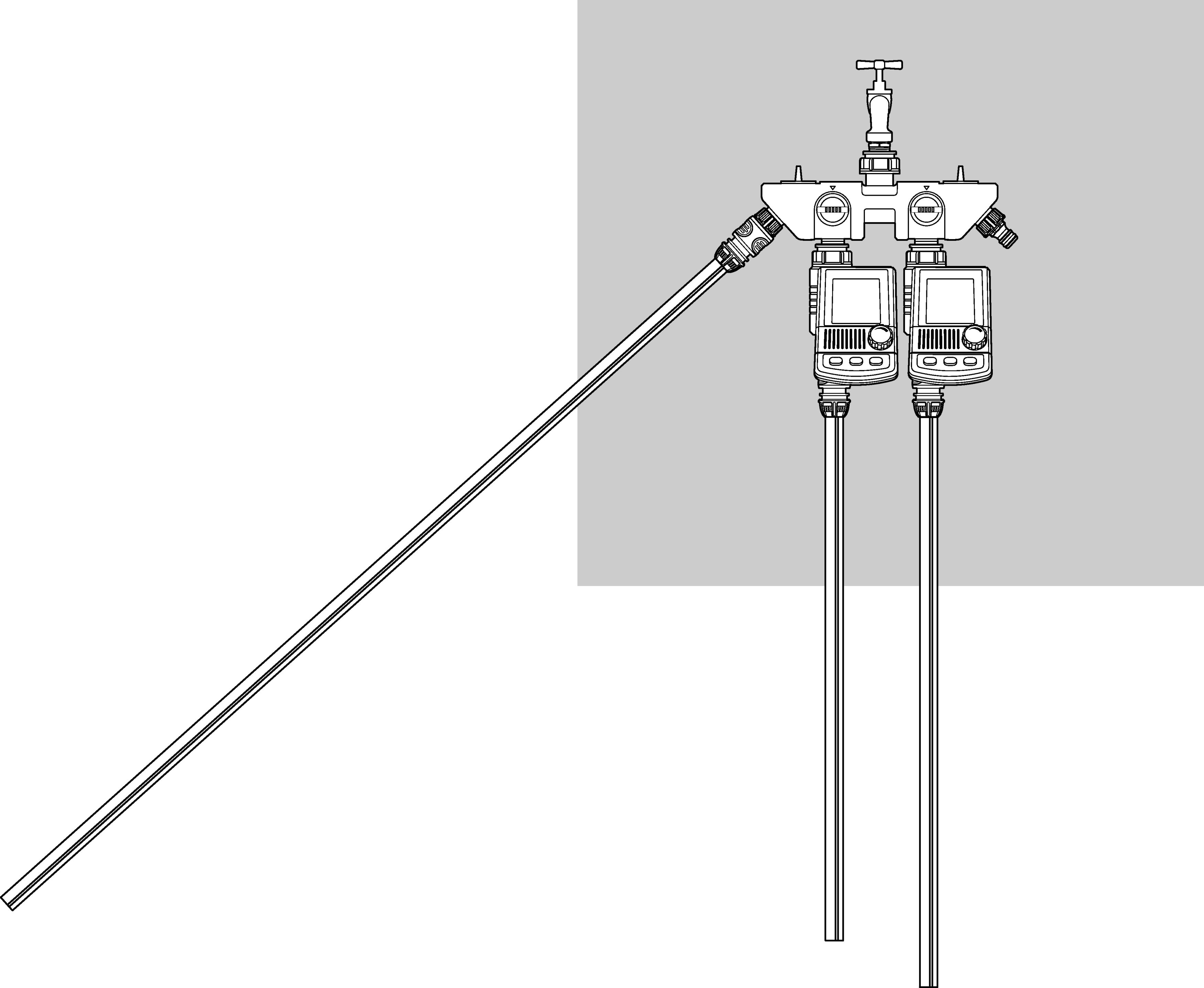Distribuidor de cuatro vías