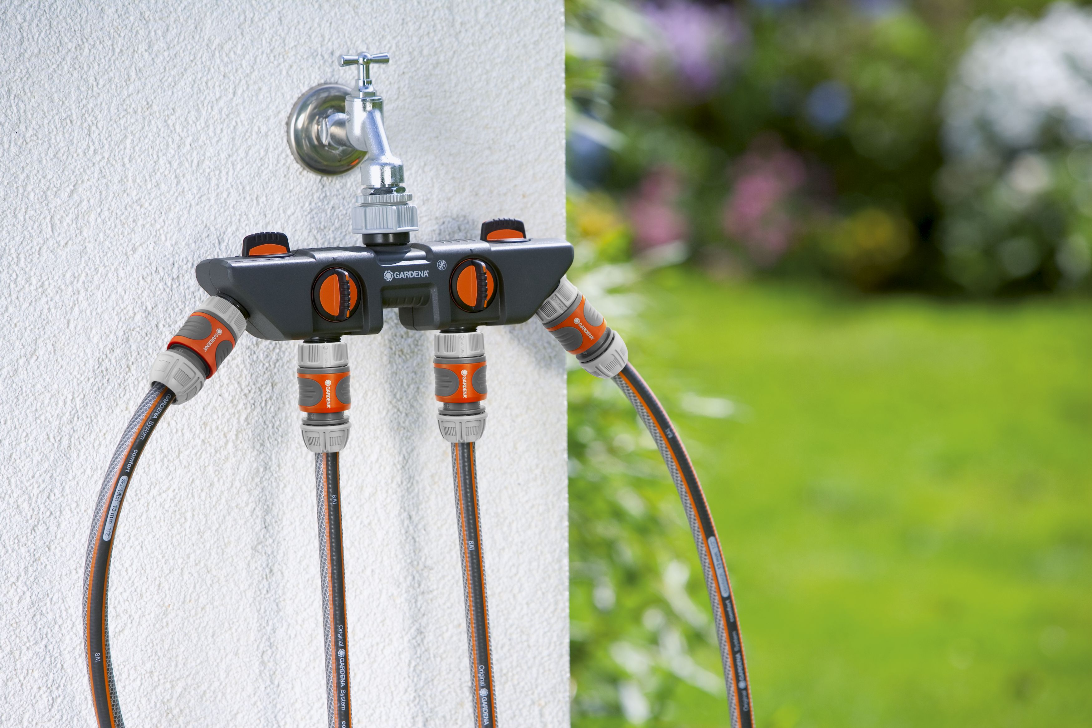 Distribuidor de cuatro vías