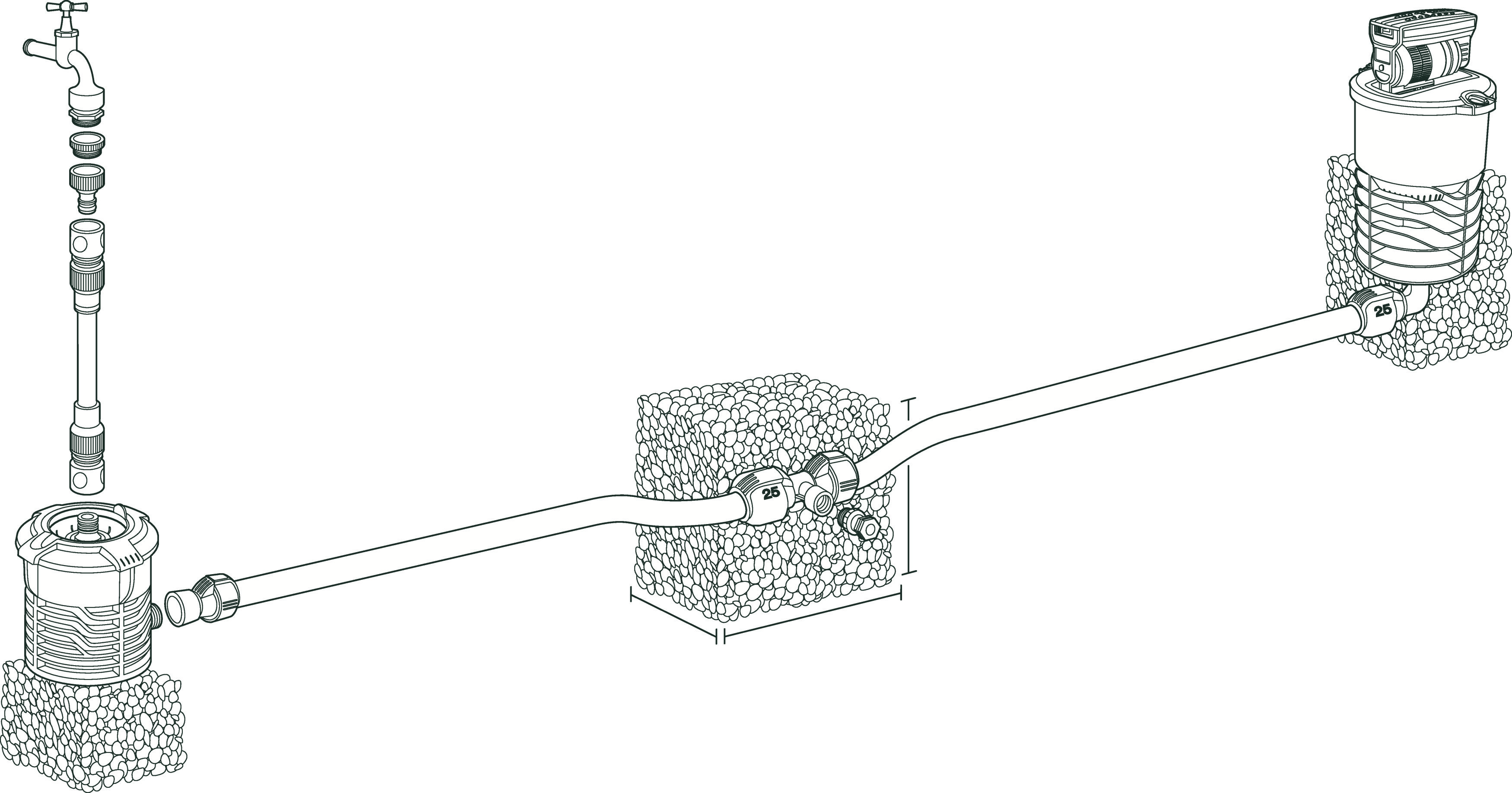 Kit completo aspersor emergente OS 140