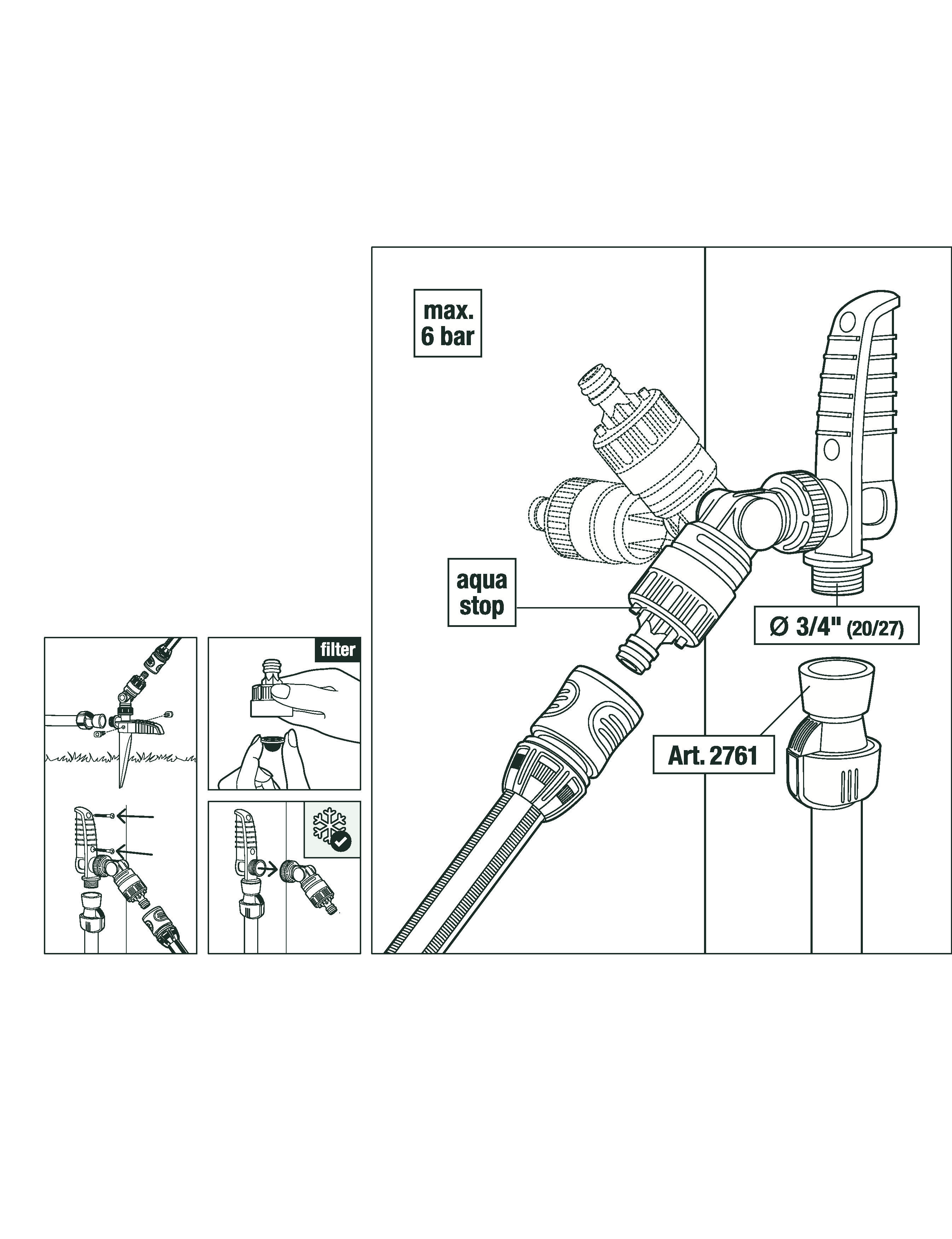 Conector Stop articulado Pipeline