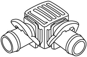 Pieza en L de 13 mm (1/2\\\")