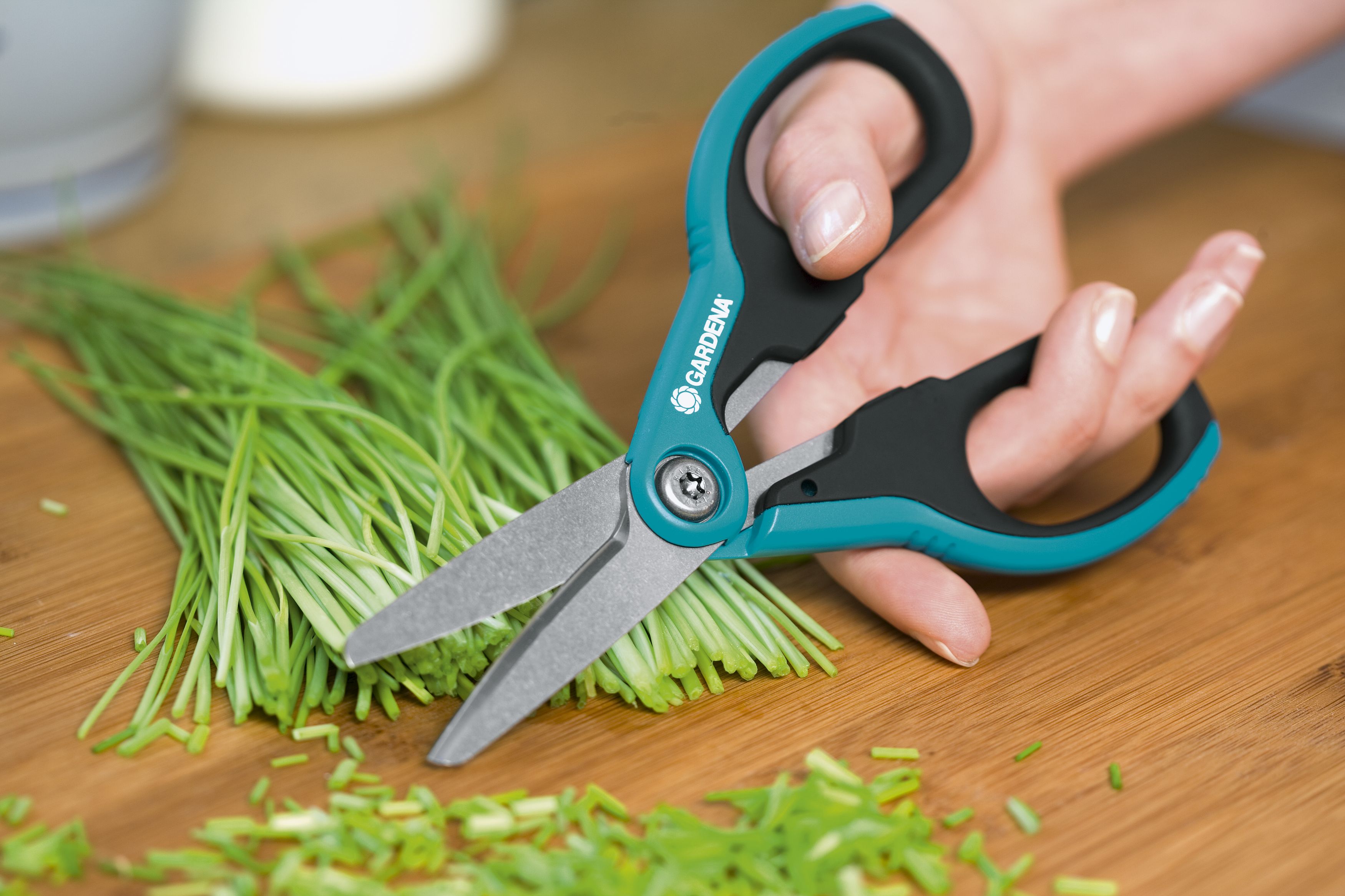 Tijeras multiuso GARDENA. Taejeta informativa