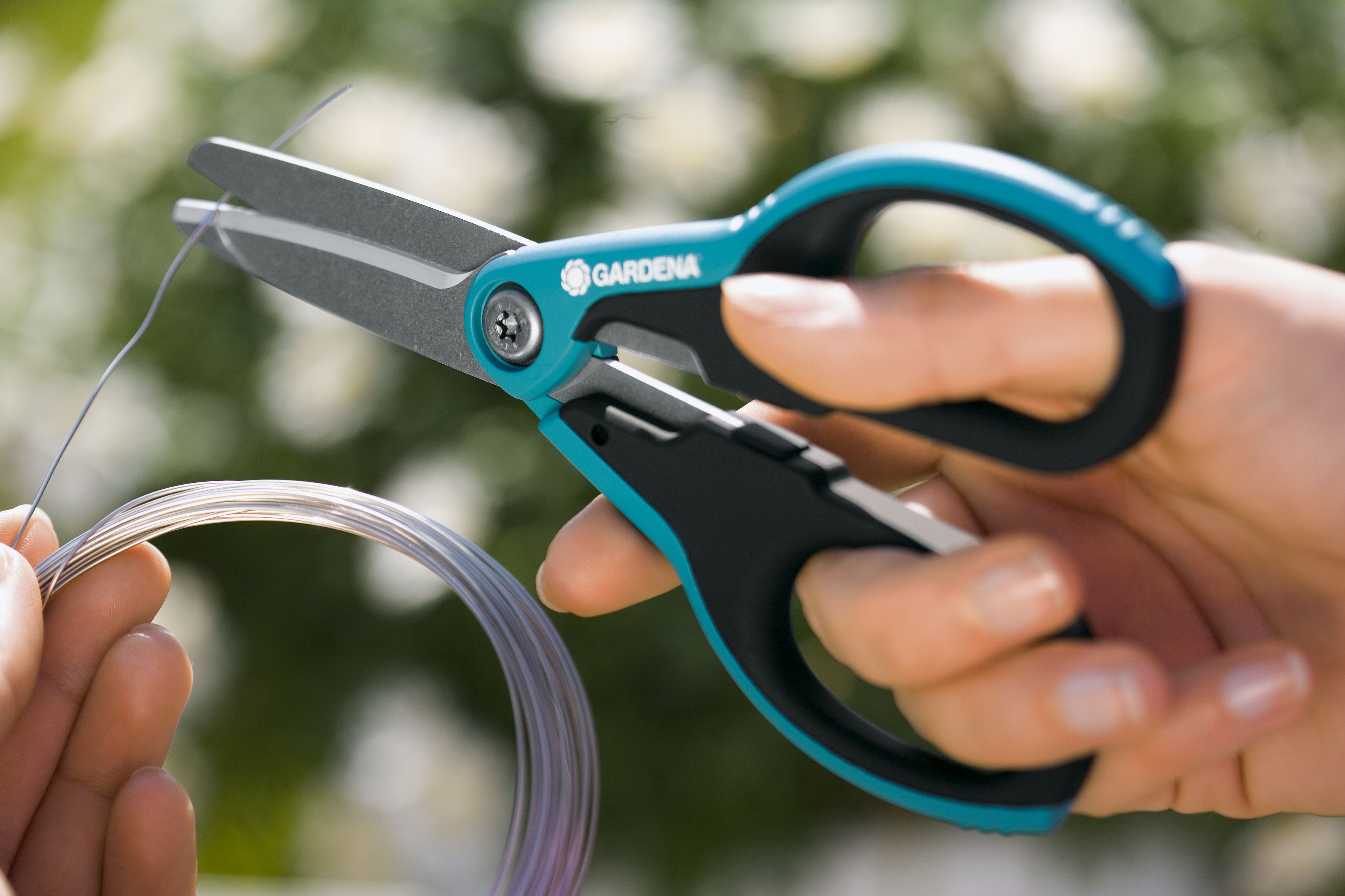 Tijeras multiuso GARDENA. Taejeta informativa