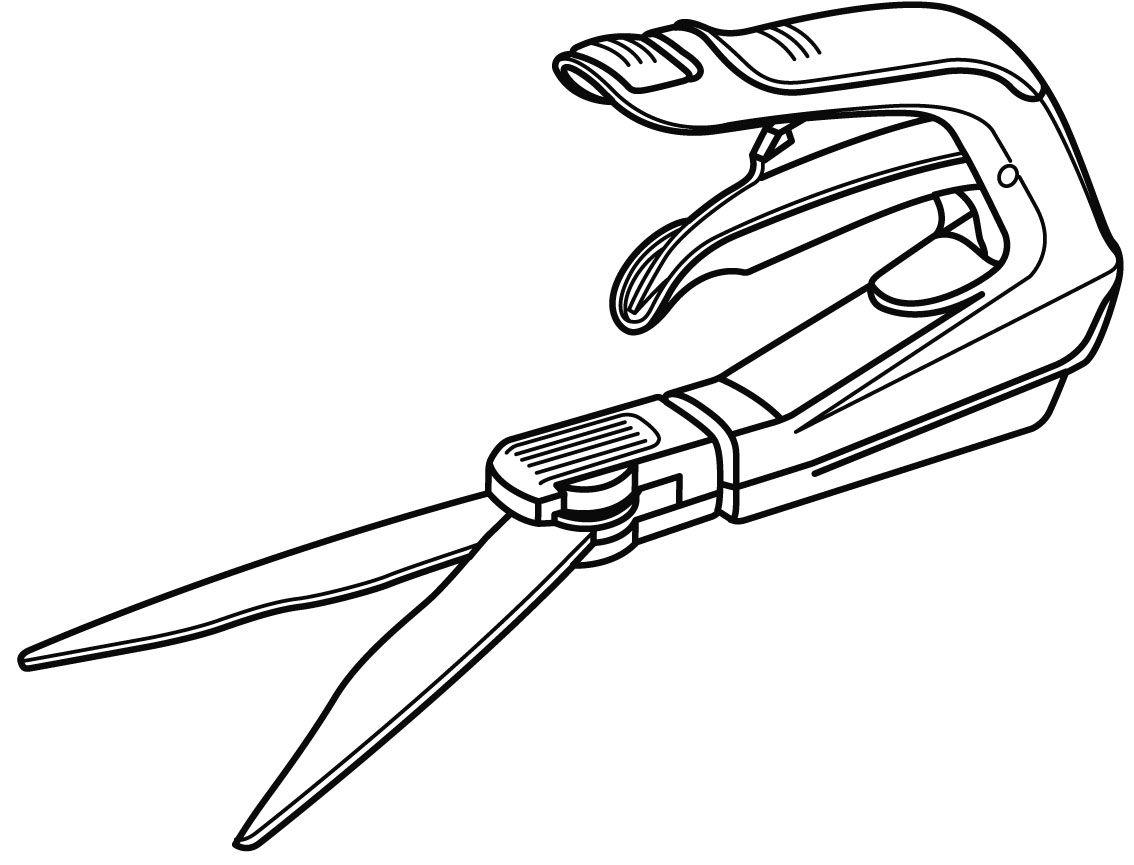 Tijera cortacésped orientable Comfort Plus GARDENA